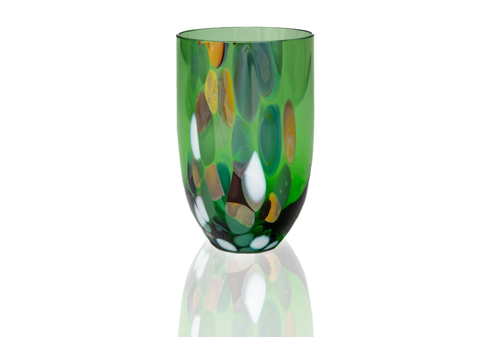 Marble Tumbler glas - Pine Green